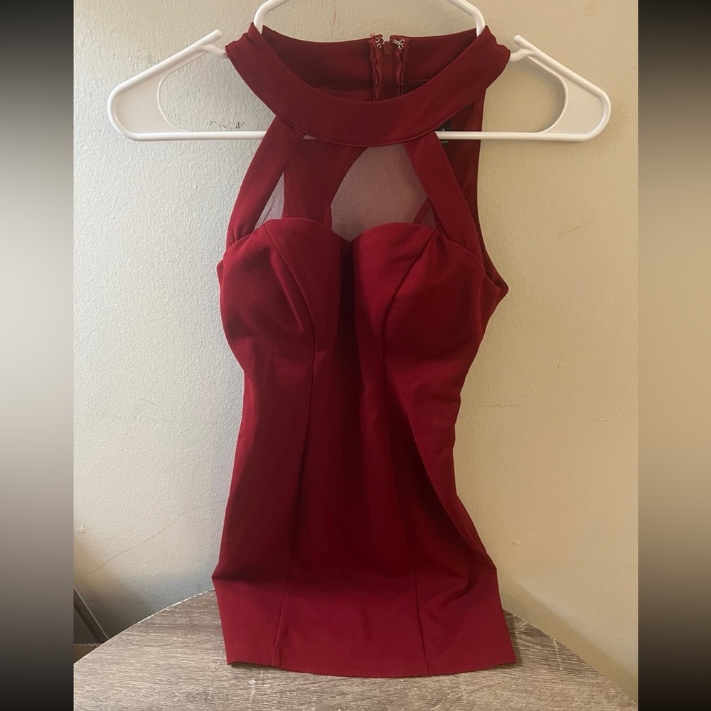 Red “Speechless” Dress